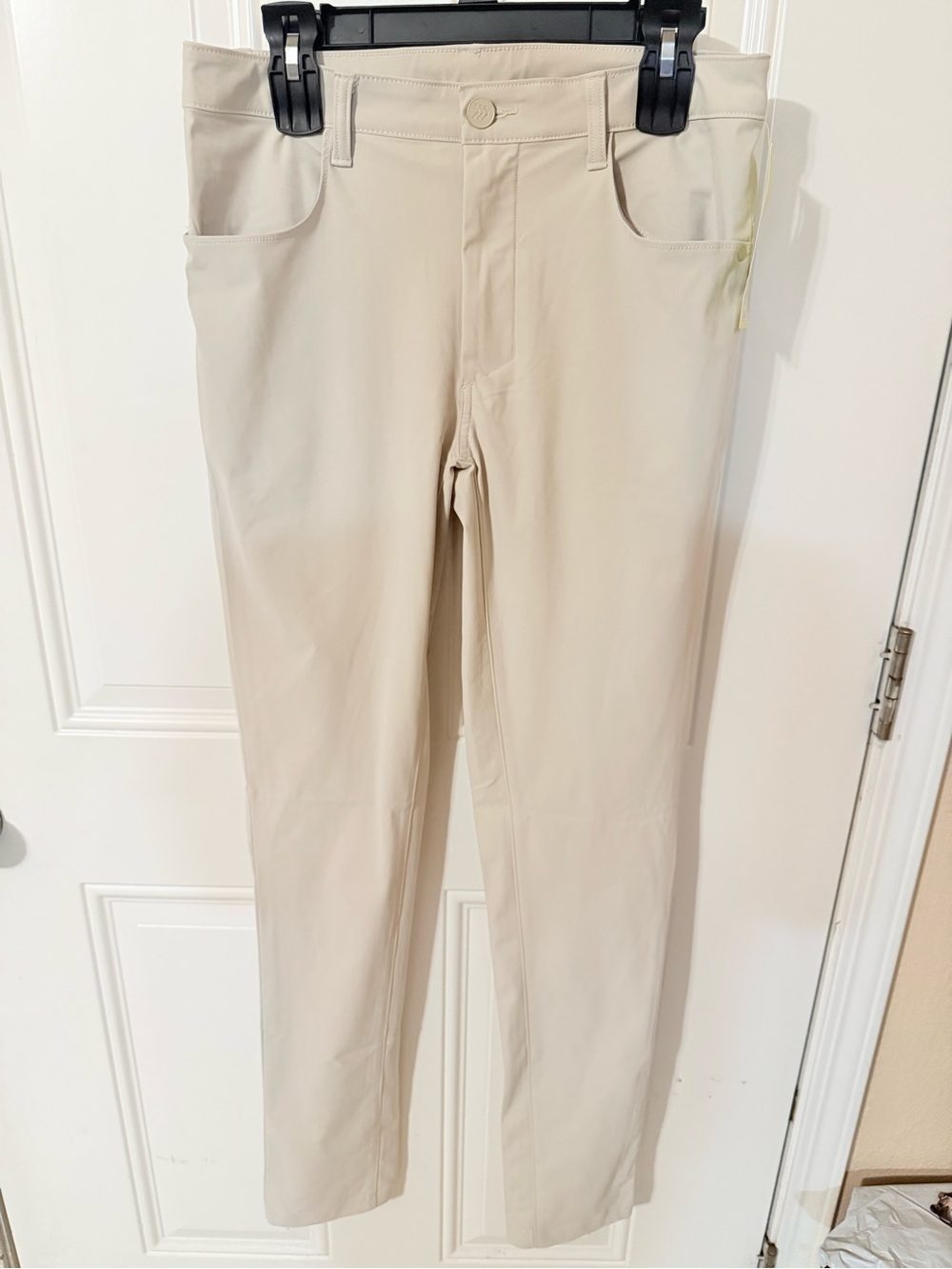 all in motion Men's Light Tan Stretch Chinos